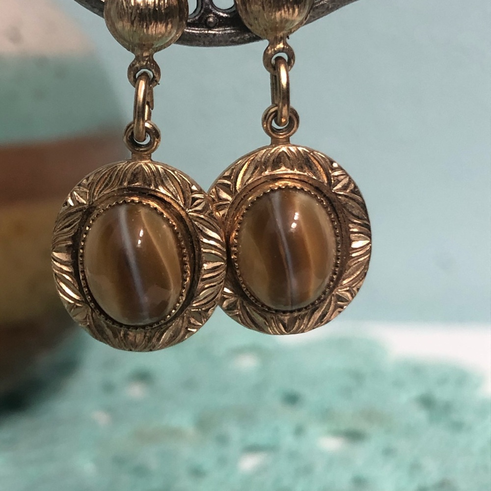 Tiger’s Eye Earrings